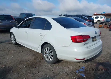 2015 Volkswagen Jetta 1.8T Se из США, поврежденный, VIN 3VWD17AJ6FM321669